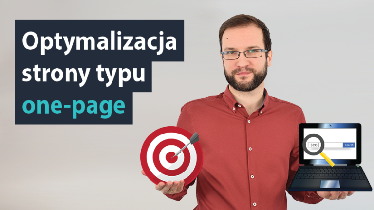 Optymalizacja strony typu one-page SEO i CRO MrOptim
